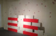 Maria Rebecca Ballestra – “I am because you are” – Installazione – mattoni, vernice, libellule colorate e video – 2012