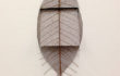 26_L’orMa_13x18cm_intervento manuale su foglia di_Hevea brasiliensis_2015