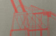 Ester Grossi – Red Hook Lines 2 (acrylic on canvas, 35X50 cm, 2017)